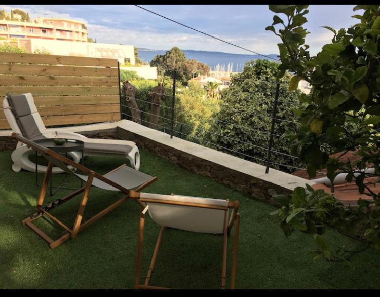 Chalet Les Mimosas Le Lavandou Exteriör bild